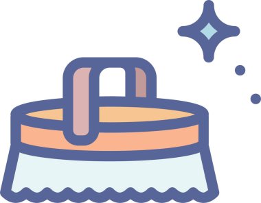 Doğum günü. Web simgesi basit illüstrasyon