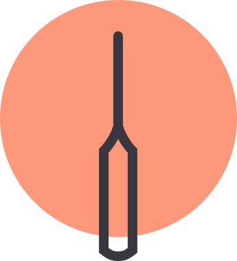 Kriket web simgesi basit illüstrasyon