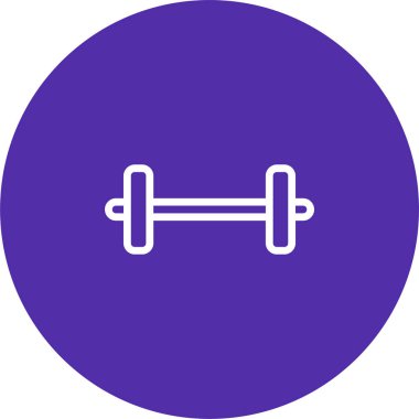 Halter. Web simgesi vektör illüstrasyonu