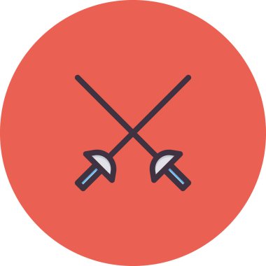 Eskrim web simgesi basit illüstrasyon