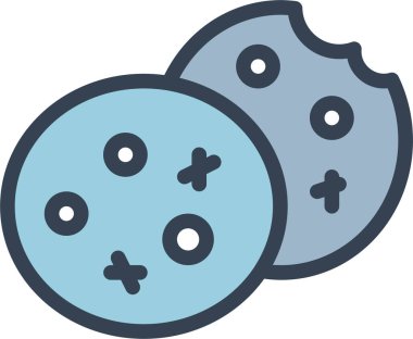 cips. Web simgesi basit illüstrasyon