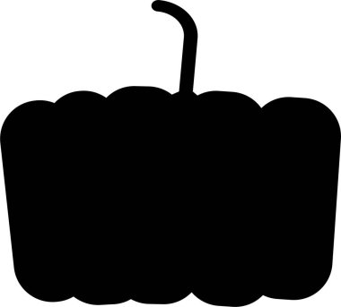 Elma. Web simgesi basit illüstrasyon