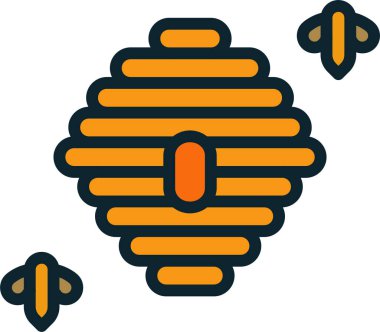 Tatlım. Web simgesi basit illüstrasyon