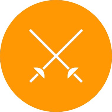 Eskrim web simgesi basit illüstrasyon