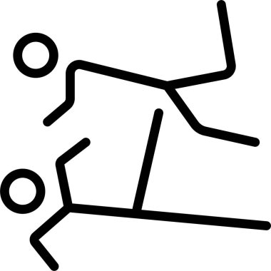 Felç oyunları. Web simgesi basit illüstrasyon