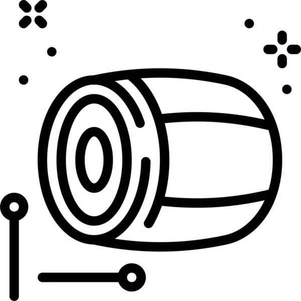 Beduk Web Icon Einfache Illustration — Stockvektor