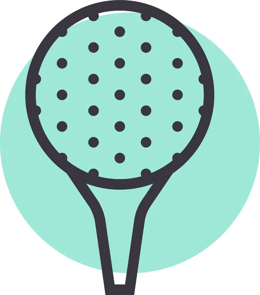 Icono Web Golf Ilustración Simple — Vector de stock