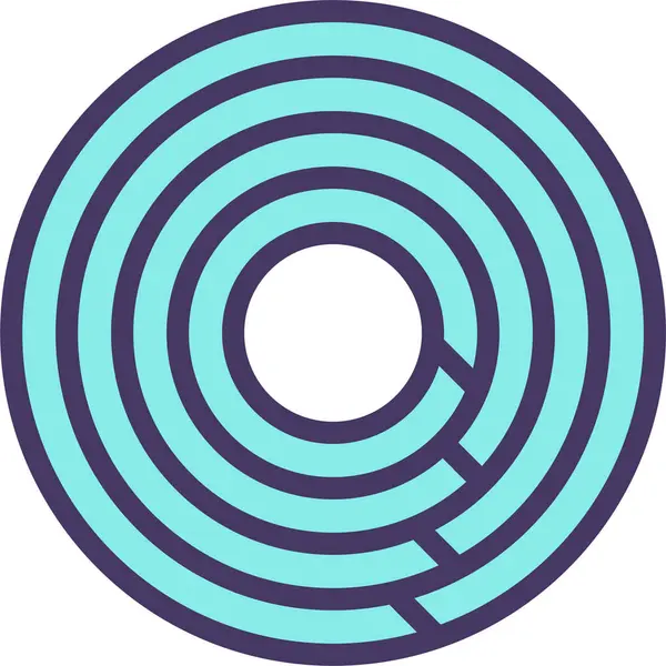 Hedef. Web simgesi basit illüstrasyon