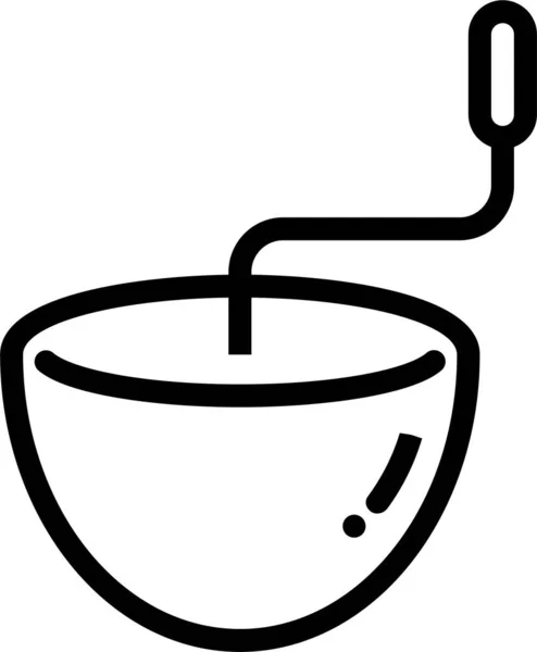 Кава Веб Іконка Проста Ілюстрація — стоковий вектор