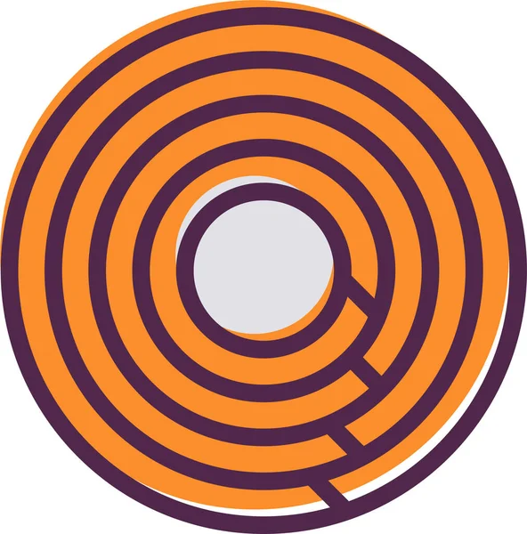 Çalışan simgenin vektör illüstrasyonu