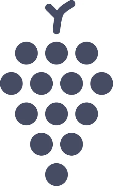 Trauben Symbol Vektor Illustration — Stockvektor