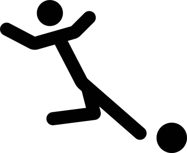 Paralympics Web Symbol Einfache Illustration — Stockvektor