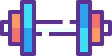 Dambıl. Web simgesi basit illüstrasyon 