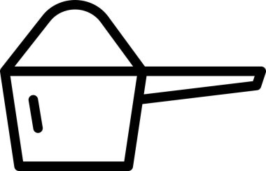 Yemek. Web simgesi basit illüstrasyon