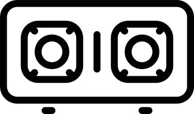 Video kamera. Basit resimleme