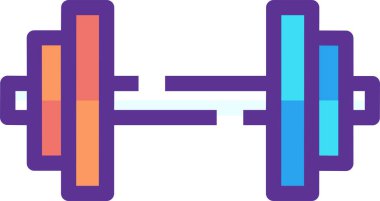 halter ağ simgesi, basit vektör illüstrasyonu