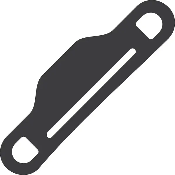 Nůž Webová Ikona Jednoduchá Ilustrace — Stockový vektor