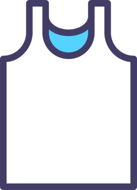 Gömlek. Web simgesi basit illüstrasyon