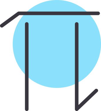 Matematik. Web simgesi basit illüstrasyon