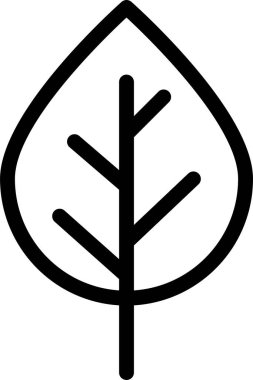 Ağaç. Web simgesi basit illüstrasyon