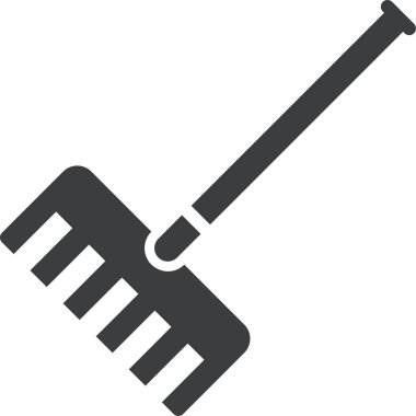 Tırmık. Web simgesi basit tasarım