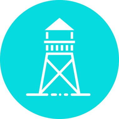 Tek gemi simgesinin vektör çizimi