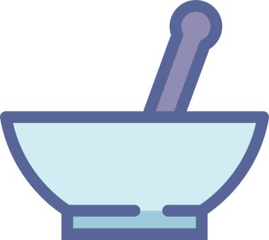 Havan topu. Web simgesi basit illüstrasyon