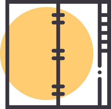 notların vektör illüstrasyonu