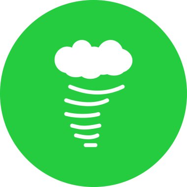 bulut simgesi, vektör illüstrasyonu