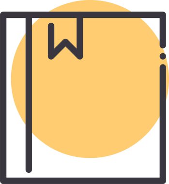 yer imi. Web simgesi basit illüstrasyon