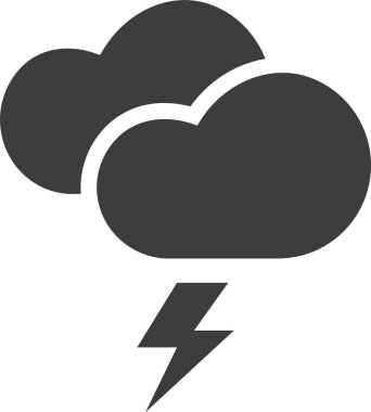 Bulut. Web simgesi basit tasarım