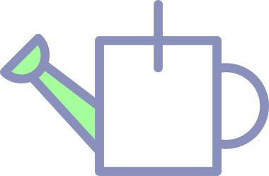 Çay. Web simgesi basit illüstrasyon