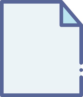 dosya biçimi simgesi, vektör illüstrasyonu