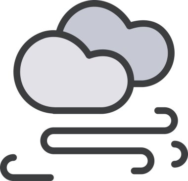 Bulut. Web simgesi basit tasarım