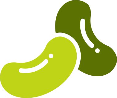 Muz. Web simgesi basit illüstrasyon