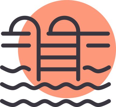 Yüzme havuzu. Basit tasarım