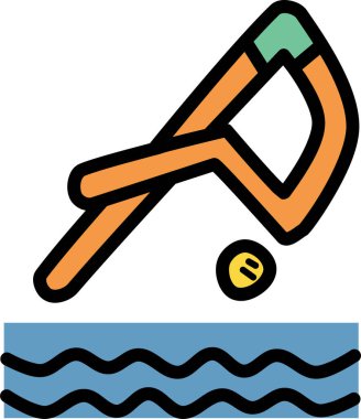 Dalın. Web simgesi basit illüstrasyon