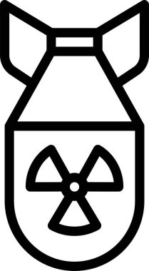 Bomba. Web simgesi basit illüstrasyon