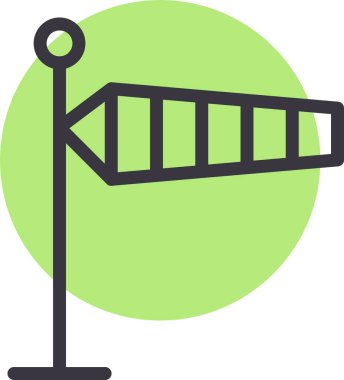 Bayrak. Web simgesi vektör illüstrasyonu