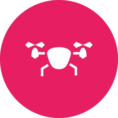 Drone 'un vektör illüstrasyonu 