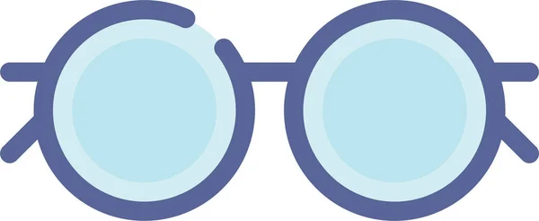 Sluneční Brýle Webová Ikona Jednoduchá Ilustrace — Stockový vektor