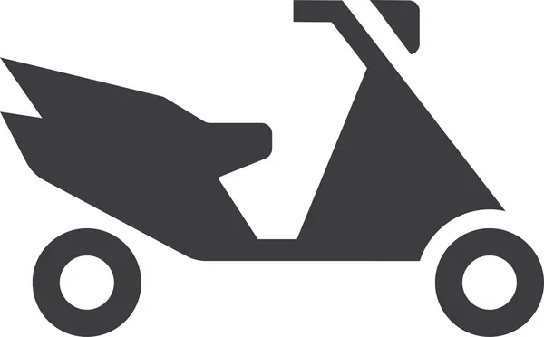 Scooter Vector Icon Illustration — Stock Vector