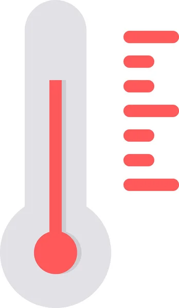 온도계 아이콘 디자인 — 스톡 벡터