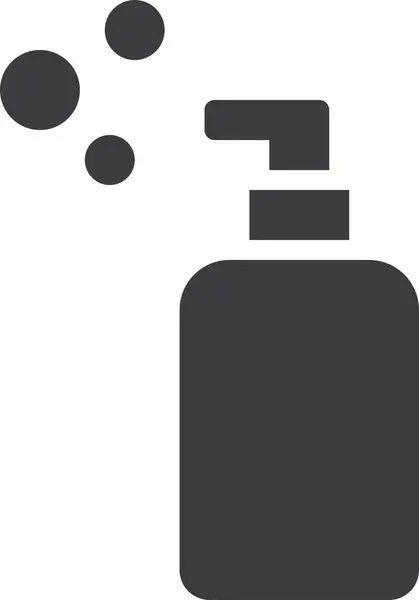 Sprayen Web Icoon Eenvoudige Illustratie — Stockvector