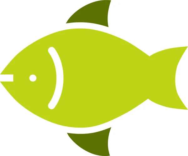 Fische Web Symbol Einfache Illustration — Stockvektor