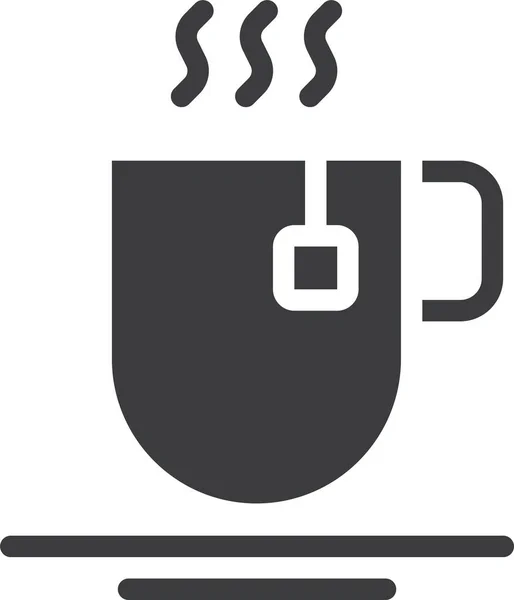 Kahve Fincanı Vektör Simgesi — Stok Vektör