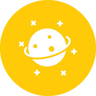 uzay simgesinin vektör illüstrasyonu