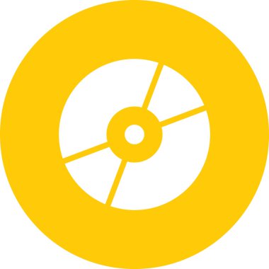 cd, dvd, disk, disk, veri, çember içinde depolama sembolü.