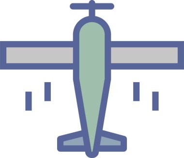 Helikopter. Web simgesi basit illüstrasyon