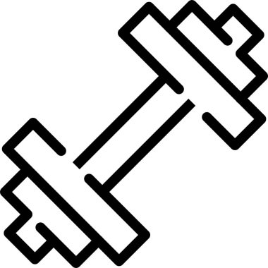 Dambıl. Web simgesi basit illüstrasyon